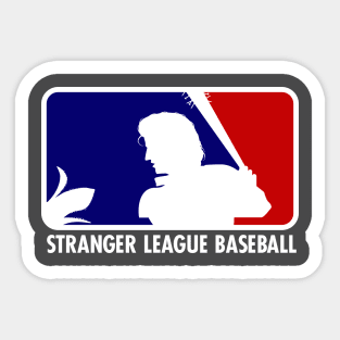 Stranger League Baseball Sticker